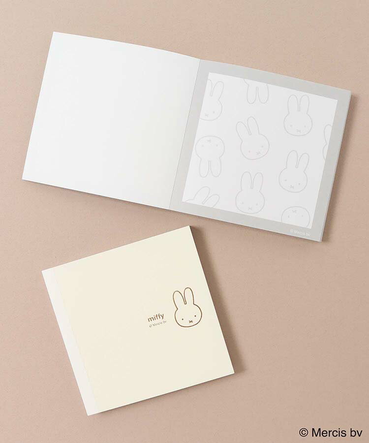 【メール便対応】Miffy ミッフィー グッズ キャラクター 雑貨 メモ帳 メモパッド ブロック 紙 文房具 おしゃれ かわいい ギフト プレゼント ホワイト ...