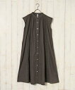セール ワンピース レディース ロング ミモレ丈 ノースリーブ インド綿 袖なし 前開き ベスト ジレ おしゃれ 夏 コーデ ギフト クロシェレースワンピース ブルーブルーエ bleubleue
