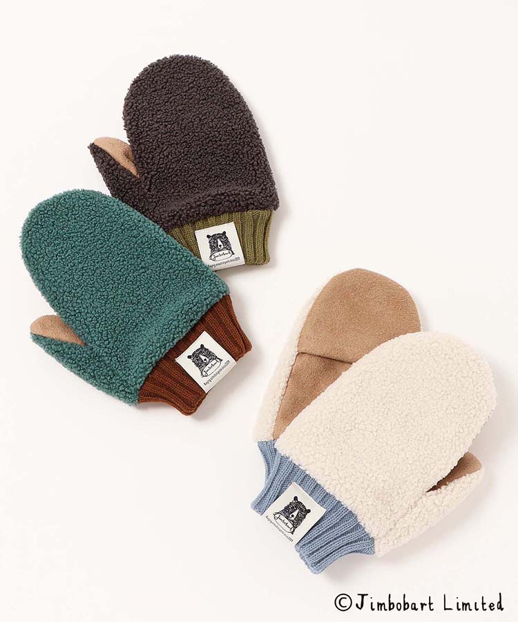 \★ブラックフライデー タイムセール★/手袋 ミトン グローブ レディース スマホ対応 防寒 おしゃれ もこもこ ボア カジュアル 秋冬 コーデ クリスマス プ...