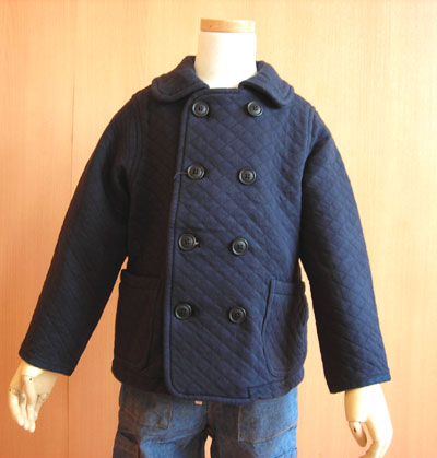 キッズのコットンキルト♪le glazik(ル グラジック) コットンキルトダブルジャケット(キッズ)・JL-6412QJ