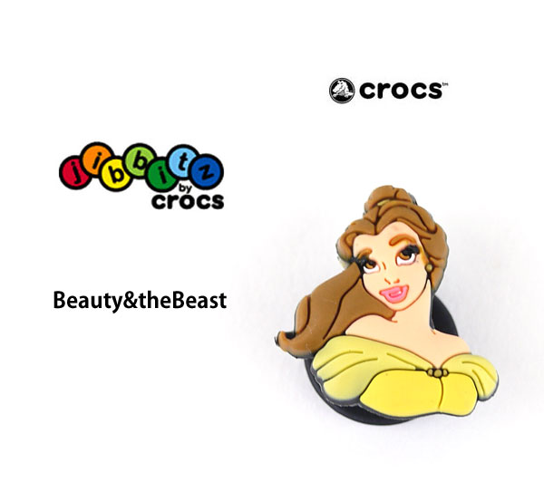 【50%OFF】【LINEクーポン有】ジビッツ jibbitz ベル outlet ・Beauty&theBeast-0241101(メール便可能..
