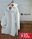 【6/15は10%クーポン&ポイント10倍】【LINEクーポン有】スノーピーク Snow Peak パーカー スウェット パーカ プルオーバー フーディ 無地 ...