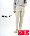 【5/20限定10%クーポン&ポイント10倍】レッドカード RED CARD スリムテーパード ミッドライズ デニムパンツ ジーンズ City シティ・9653...