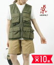 【5/15限定10%クーポン&ポイント10倍】グラミチ GRAMICCI ナイロン マイクロリップストップ ベスト GONE FISHING VEST ゴーンフィッシングベスト・G3SM-J072-2082301(メンズ)(レディース)(◎)