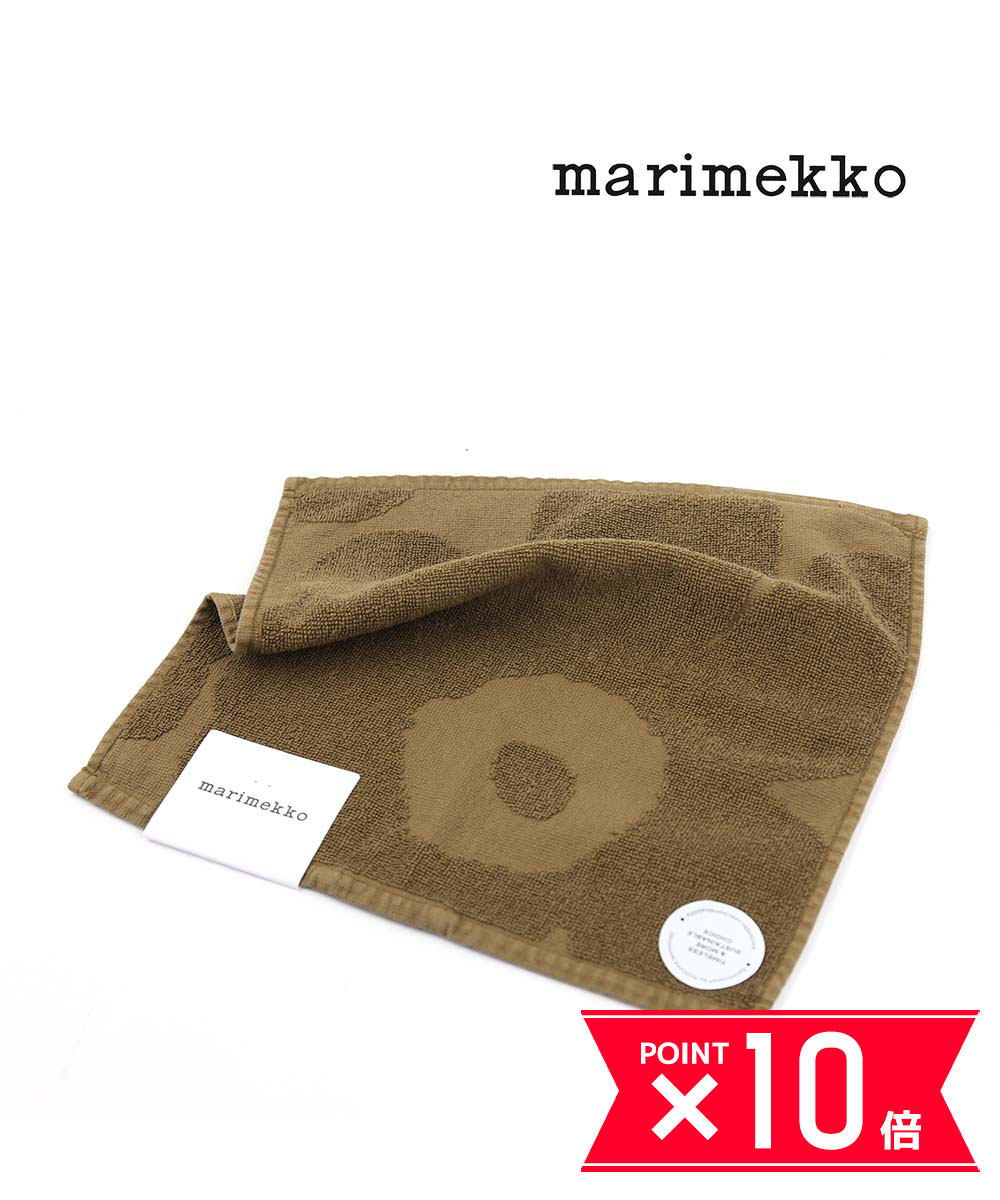 マリメッコ 【P10倍＋LINE追加で500円OFF】マリメッコ marimekko コットン ウニッコ柄 ミニタオル タオルハンカチ ハンドタオル UNIKKO MINI TOWEL 30×30CM・52229471781-0062202(メール便可能商品)[M便 4/5](レディース)(クーポン対象外)