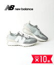 【4/27 9:59までポイント10倍】【2024年春夏新作】ニューバランス new balance スニーカー 327 シューズ 靴 レディース グレー 人気 ローカット 幅D スエード スポーツ カジュアル U327-2532401(レディース)