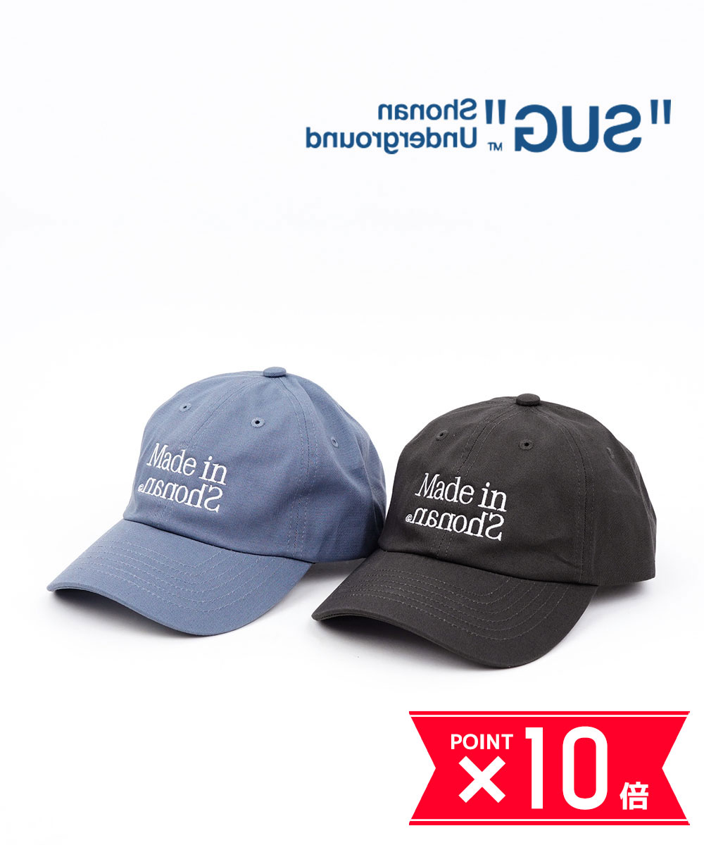 湘南アンダーグラウンド SHONAN UNDERGROUND キャップ 帽子 ユニセックス 男女兼用 ロゴ シンプル アウトドア カジュアル コットン 綿・SUG-MIS-CAP-4402302(メンズ)(レディース)