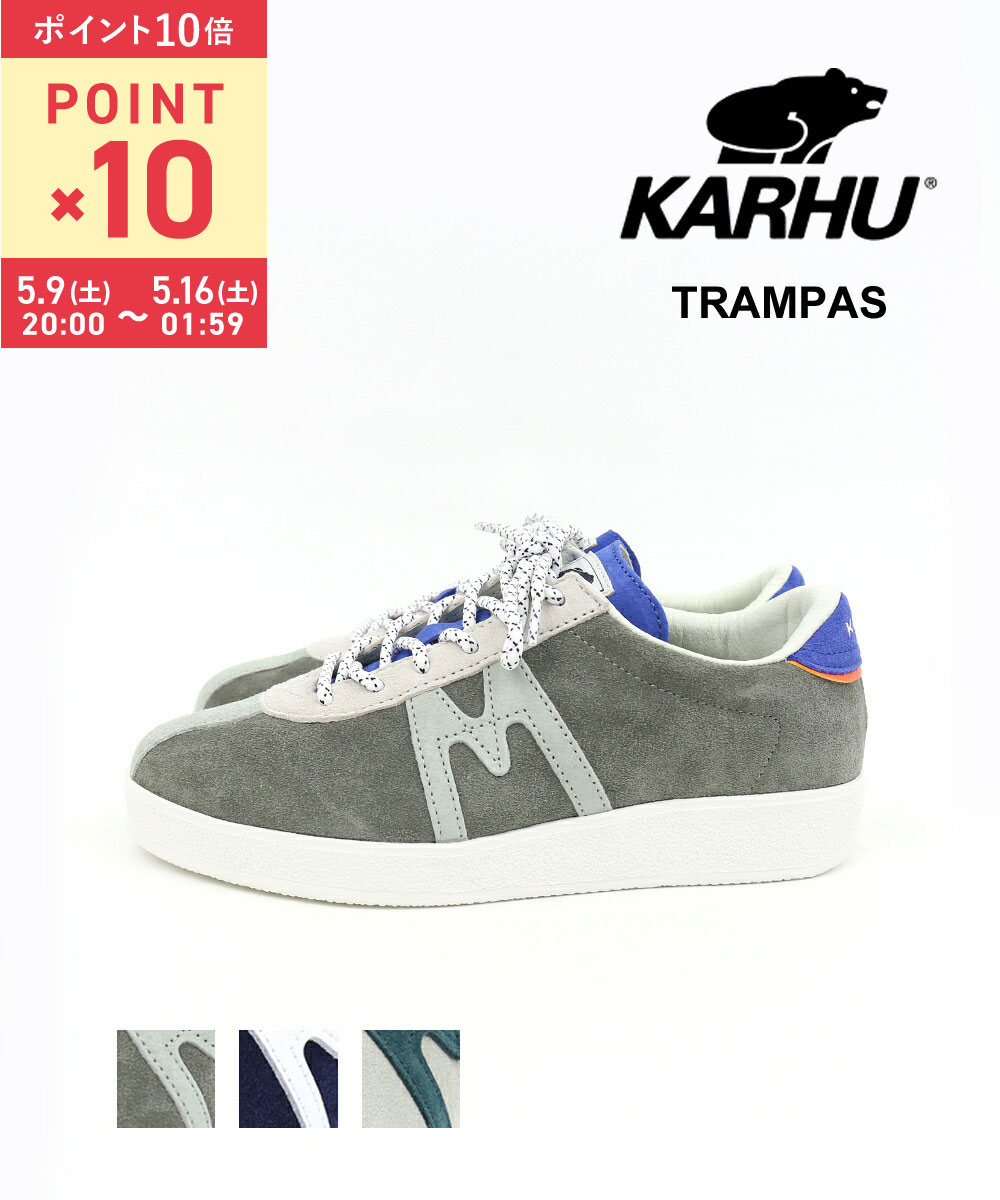 【5/15限定10%クーポン】【マラソン期間中ポイント10倍】カルフ KARHU スニーカー 靴 シューズ TRAMPAS トランパス・TRAMPAS-17-4562301(レディース)(F)