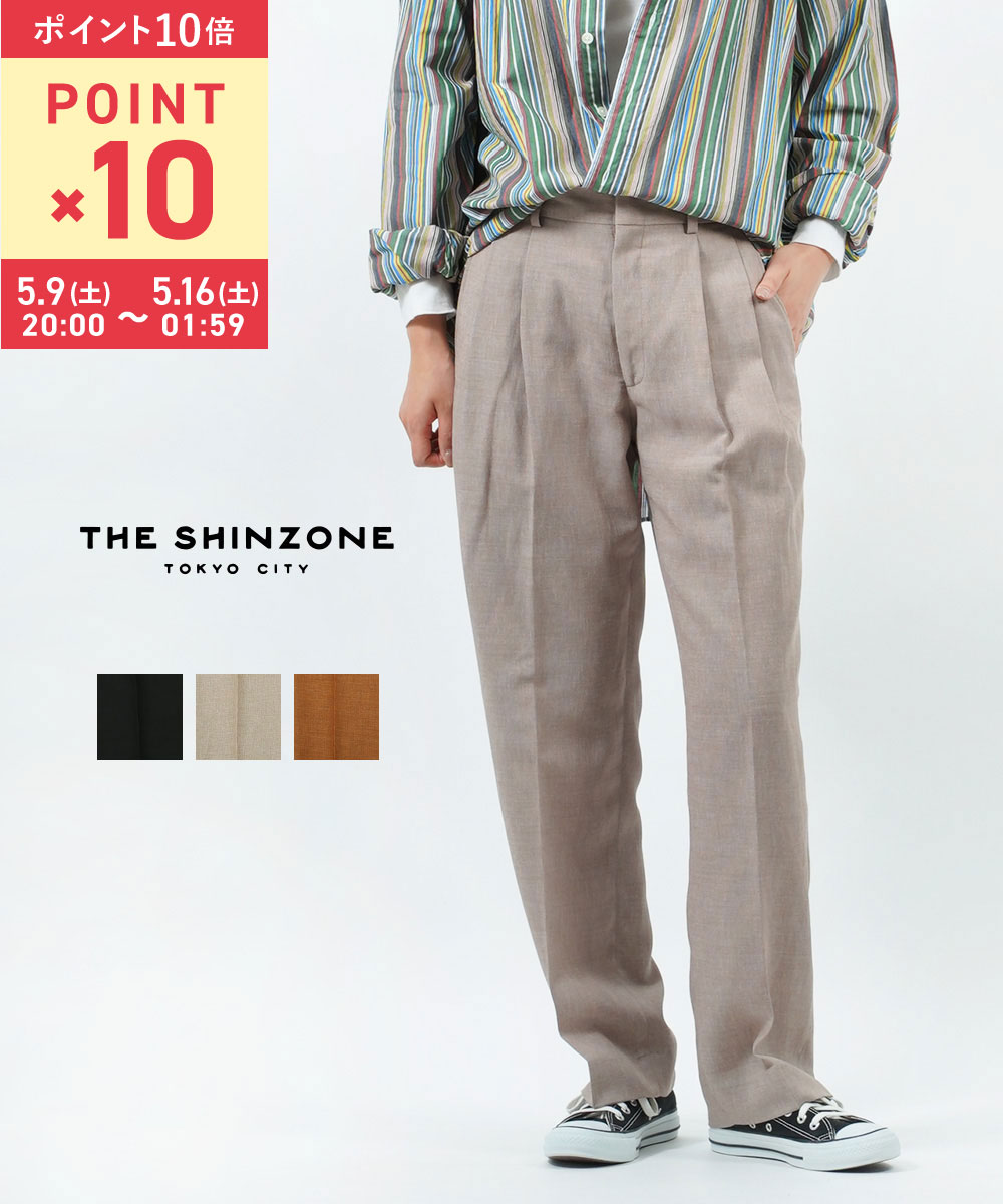 Other - 【5/15限定10%クーポン】【マラソン期間中ポイント10倍】ザ シンゾーン パンツ センタープレスパンツ THE SHINZONE クライスラーパンツ メランジ 黒 CHRYSLER PANTS ロングパンツ ボトム ・23MMSPA09-4432301(レディース)