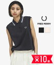 【5/30から6/1はポイント10倍】【LINEクーポン有】【2025年春夏新作】フレッドペリー FRED PERRY ポロシャツ ノースリーブ ポロ トップス...