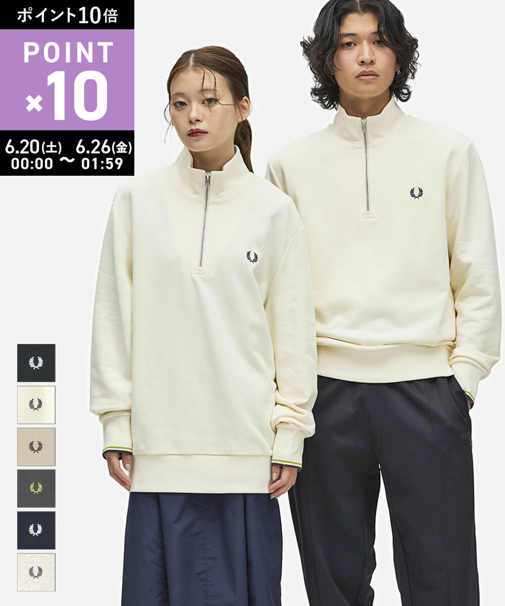 楽天市場】FREDPERRY フレッドペリー（カラーネイビー）（スウェット