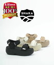【8/10はエントリーで2人に1人ポイントバック】【20%OFF】【LINEクーポン有】シャカ SHAKA サンダル スポールサンダル スポサン 厚底 ベルクロ...