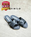 【マラソン期間限定まとめ買いクーポン対象】【30%OFF】【LINEクーポン有】ヴィニーロ VINILO サンダル フラットサンダル ミュール 靴 ぺたんこ ロ...