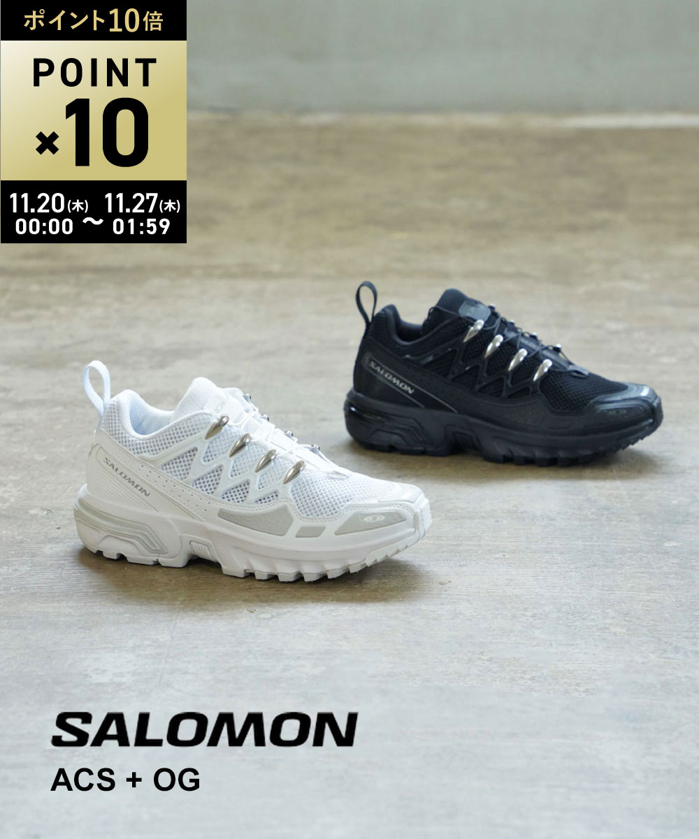 【11/20限定10%クーポン&ポイント10倍】【LINEクーポン有】【2025年秋冬新作】サロモン SALOMON スニーカー シューズ 靴 スポーツスタイルシューズ ランニング カジュアル スポーティ ローカット・ACS-PLUS-OG-5132502(メンズ)(レディース)(E-2)のサムネイル