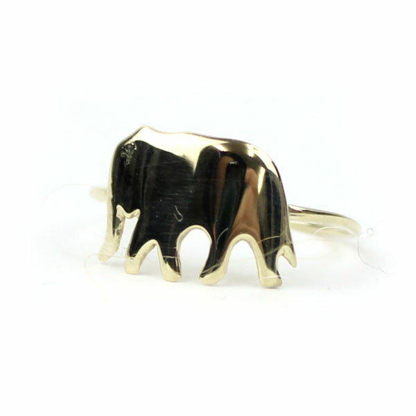 楽天etre！par bleu comme bleu【50％OFF】【LINEクーポン有】ハジャルアスワド HAJAR AL ASWAD K10 アニマルモチーフ リング “ANIMAUX RING” outlet ・HN-004-1010-3101401（レディース）（アクセサリー）（1F）（春夏アイテム）