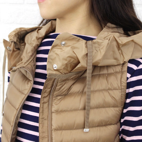 【クーポン対象外】MONCLER(モンクレール) ナイロン パーカ ダウン ベスト “LUCILA”・LUCILA-2011401【レディース】【楽ギフ_包装】【アウター】
