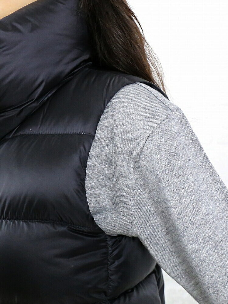【クーポン対象外】MONCLER(モンクレール)ナイロン ダウン スタンドカラーベスト “スース”・SOURCES-2011402【レディース】【楽ギフ_包装】