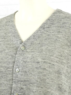 【20%OFFクーポン発行中!】【ナチュラルランドリー NATURAL LAUNDRY】リネン Vネック ワイド ロングカーディガン・753K-01-1481501【レディース】【トップス】【last_1】