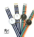 イルビゾンテ 正規品 IL BISONTE NATOストラップ ラウンドフェイス 腕時計 リストウォッチ 売れ筋アイテム ユニセックス 36mm カジュアル ビジネス ストライプ ・54172304197-0062301(メンズ)(レディース)(1F)