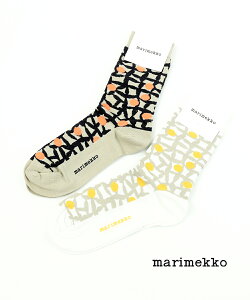 【マリメッコ marimekko】コットン混 靴下 SALLA PIELIKKI SOCKS ピエリッキソックス・52193147194-0061901【メール便可能商品】[M便 3/5]【レディース】【◎】