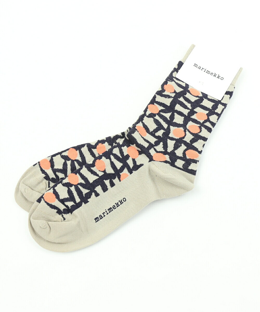 【マリメッコ marimekko】コットン混 靴下 SALLA PIELIKKI SOCKS ピエリッキソックス・52193147194-0061901【メール便可能商品】[M便 3/5]【レディース】【◎】