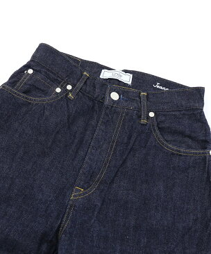 【アービン Urvin】12OZ セルヴィッチデニム ハイウエスト テーパードデニムパンツ ジーンズ Jeanne・UP128201-3962001【レディース】【★】