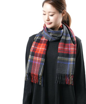 【30%OFF】(スコティッシュトラディション SCOTTISH TRADITION)アンゴラ混 タータンチェック マフラー ストール ウーブンスカーフ・WOVEN-SCARF-0322002(メール便可能商品)[M便 5/5](レディース)(JP)(旅行におススメITEM)