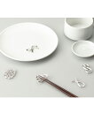 【LINEクーポン有】ノウサク 能作/NOUSAKU 錫製 箸置 カトラリーレスト 結び 5ヶ入り・CHOPSTICK-K-4702301(レディース)(1F-...