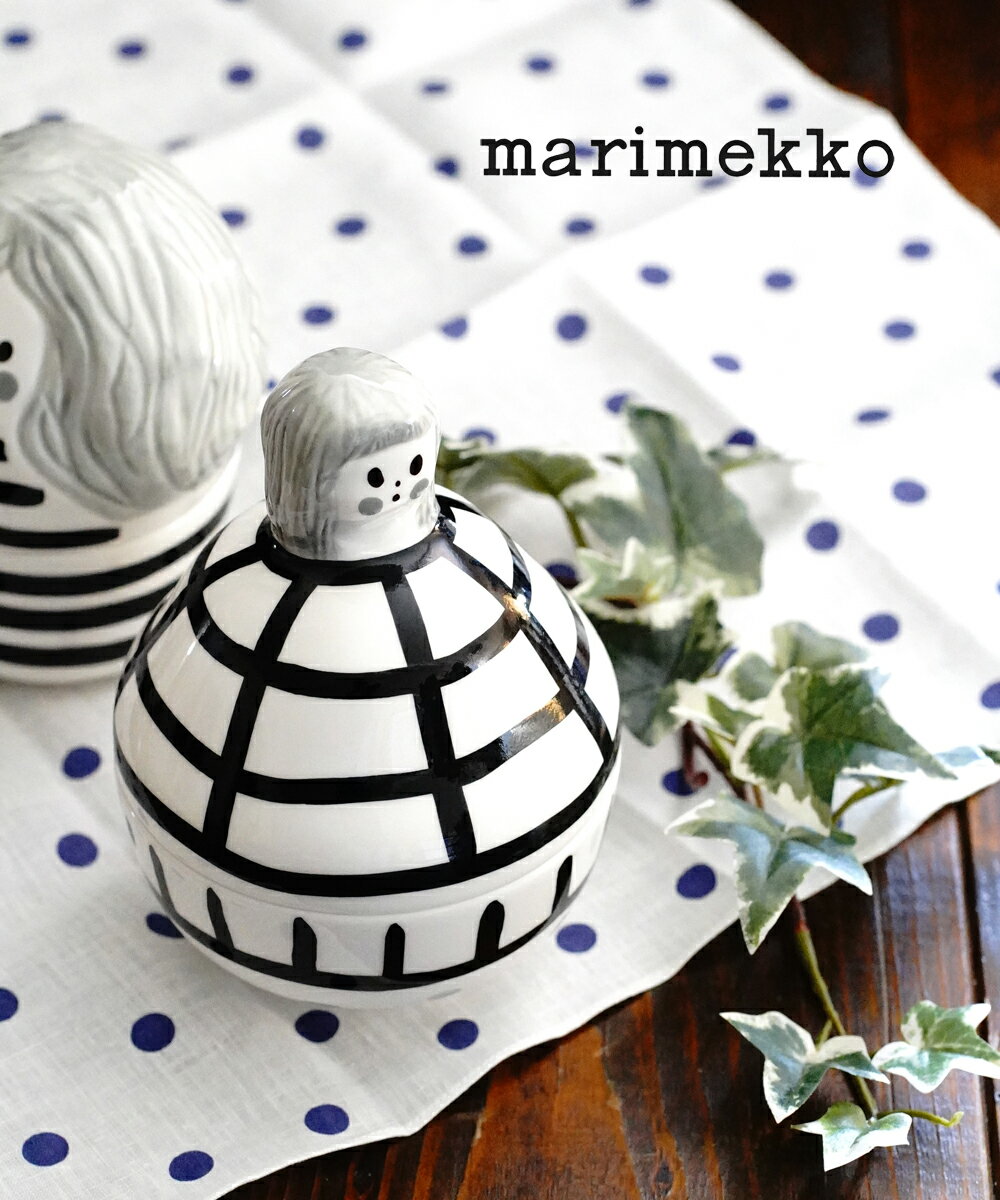 【20%OFF】マリメッコ marimekko 創立70周年記念 セラミック製 MARIKYLALAISET マリキュラライセット フィギュア 小物入れ RAUHA COLLECTIBLE・52219471157-0062102(レディース)(1F-W)(last_1)