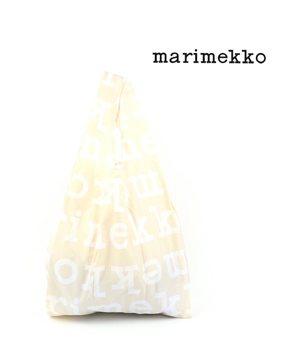 【20%OFF】【LINEクーポン有】マリメッコ marimekko ブランドロゴ エコバッグ トー