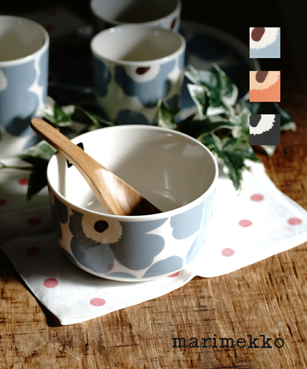 マリメッコ 【20%OFF】【LINEクーポン有】(1F-K)(マリメッコ marimekko) ウニッコ柄 ボウル 小鉢 食器 500ml UNIKKO BOWL 5DL・52219470638-0062102(レディース)