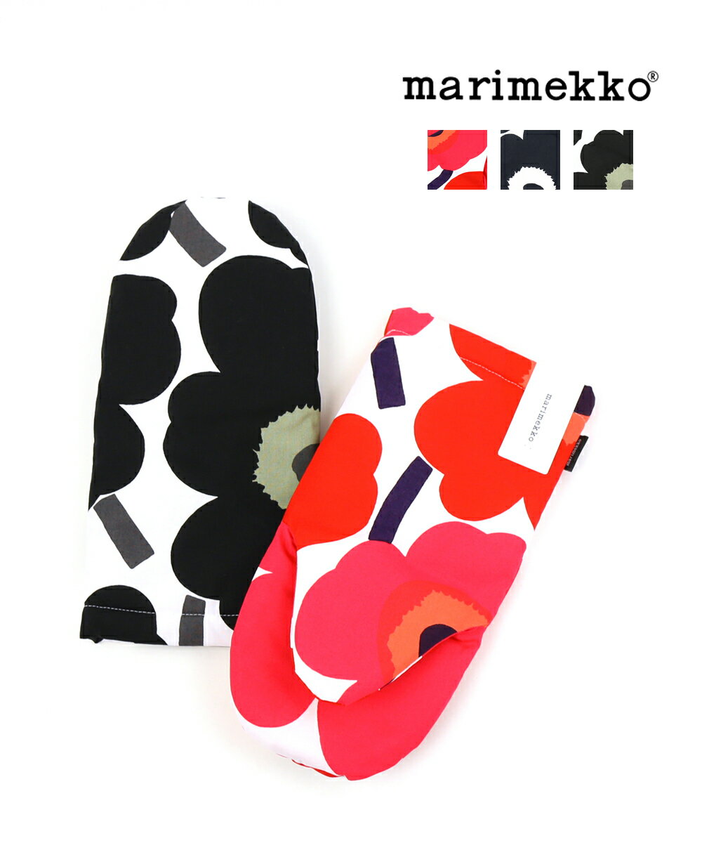 【5/18～20限定11%OFFクーポン対象】【LINEクーポン有】マリメッコ marimekko コットン ウニッコ柄 オーブンミトン 鍋つかみ ウニッコ PIENI UNIKKO OVEN MITTEN・52199469807-0062301(メール便可能商品)[M便 5/5](レディース)