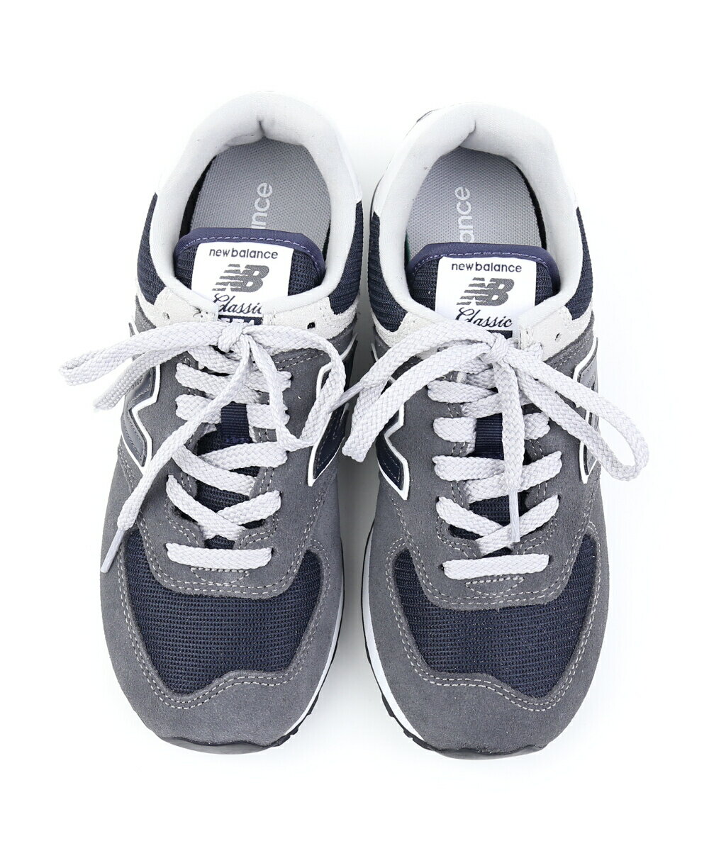 (JP)(D-1)(ニューバランス new balance)スエード メッシュ ヴィンテージ ランニングシューズ スニーカー 靴 ML574・ML574-2532201(レディース)