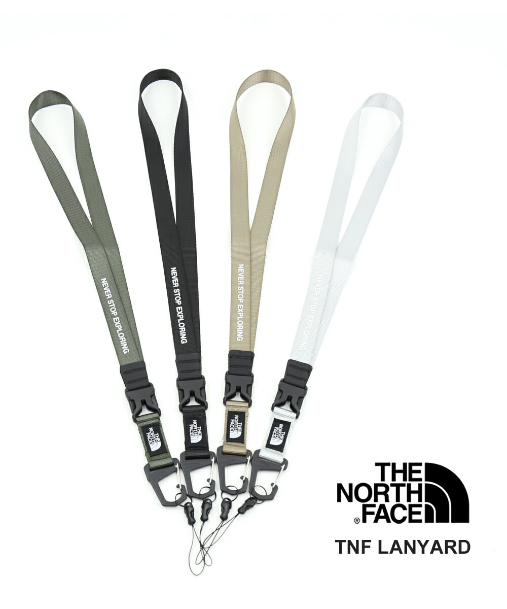 (ザ ノースフェイス THE NORTH FACE) カラビナ付き ネックストラップ TNFランヤード TNF Lanyard・NN32120-2532201(メール便可能商品)[M便 3/5](メンズ)(レディース)