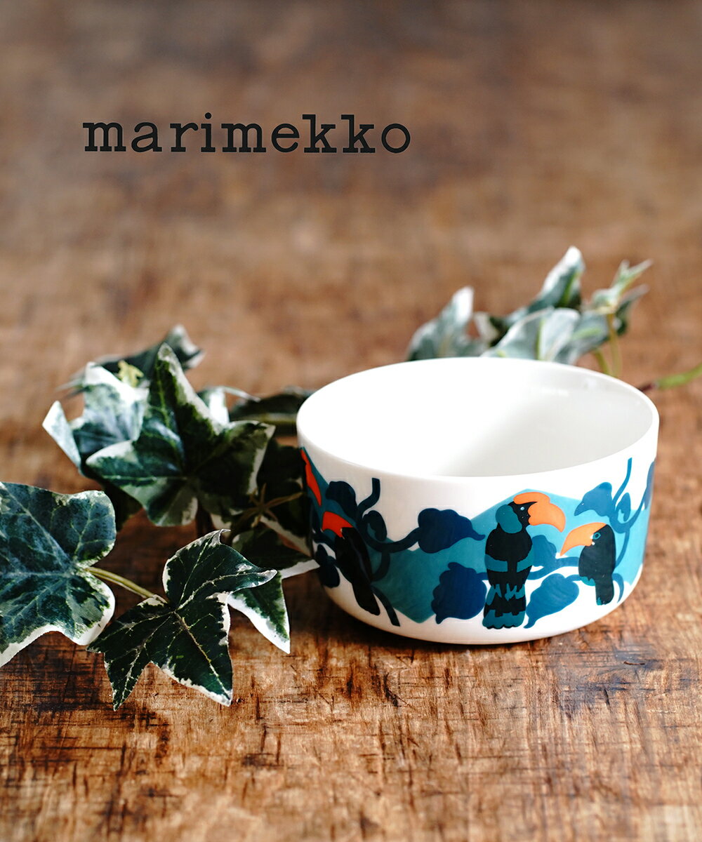 【5/18～20限定11%OFFクーポン対象】【LINEクーポン有】マリメッコ marimekko ペペ柄 ボウル 食器 PEPE BOWL 500ml・52229471593-0062201(レディース)(1F-K)