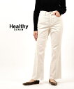 ヘルシーデニム Healthy DENIM コットンストレッチ センタープレス コーデュロイパンツ Lotus 1546203-2942202(レディース)