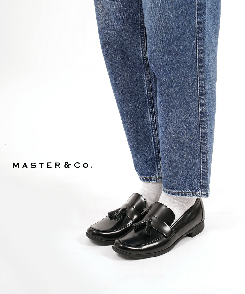 【LINEクーポン有】マスターアンドコー Master&Co. レザー タッセル ローファー TRAVEL SHOES・MC1396-3282202(レディース)