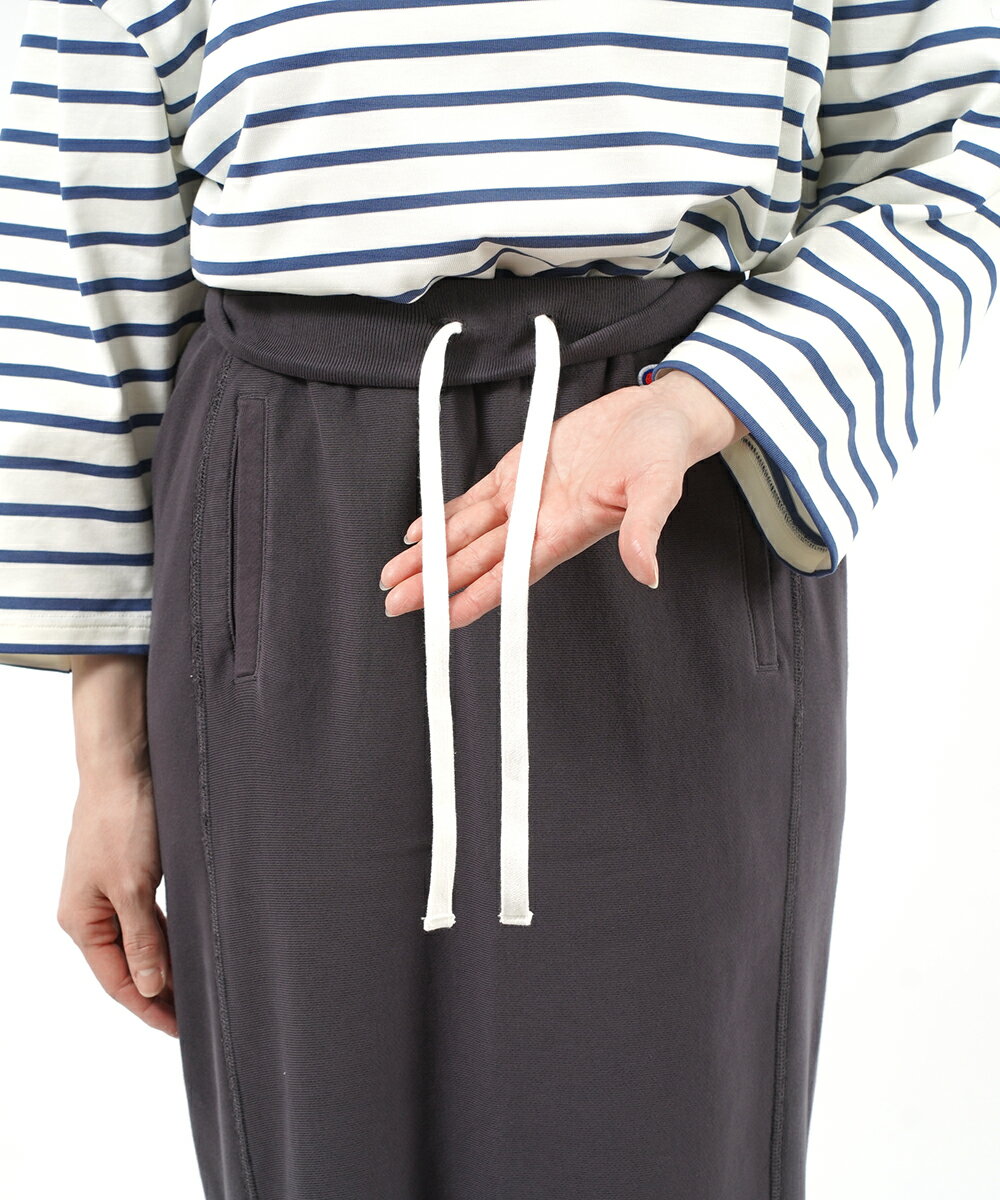 【ポイント10倍】チャンピオン Champion コットン リバースウィーブ 9分丈 スウェットスカート ロングスカート REVERSEWEAVE SWEAT SKIRT・CW-X201-0242301(レディース)(クーポン対象外) 注目ブランドのギフト