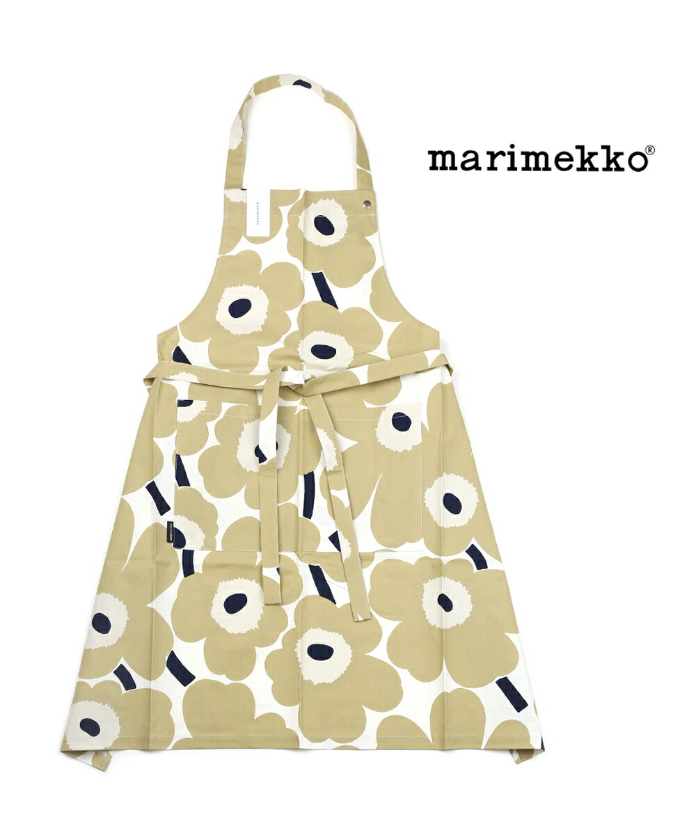 マリメッコ　エプロン 【期間限定11%OFFクーポン発行中】【LINEクーポン有】マリメッコ marimekko コットン ウニッコ エプロン PIENI UNIKKO APRON・52209469907-0062401(メール便可能商品)[M便 5/5](レディース)(クーポン対象外)