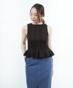 【40%OFF】アンフィル unfil ノースリーブ プルオーバー サマーニット high twist cotton ribbed-knit sleeveless top・WHSP-UW134-4852301(レディース)