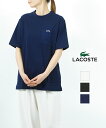 ラコステ Tシャツ レディース ラコステ LACOSTE アウトラインクロック 半袖 ポケットTシャツ カットソー・TH5807-0242301(メンズ)(レディース)(クーポン対象外)