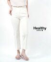 ヘルシーデニム Healthy DENIM コットンストレッチ ホワイトデニム パンツ ジーンズ Lotus Crop ロータスクロップ H55246303-2942301(レディース)(クーポン対象外)