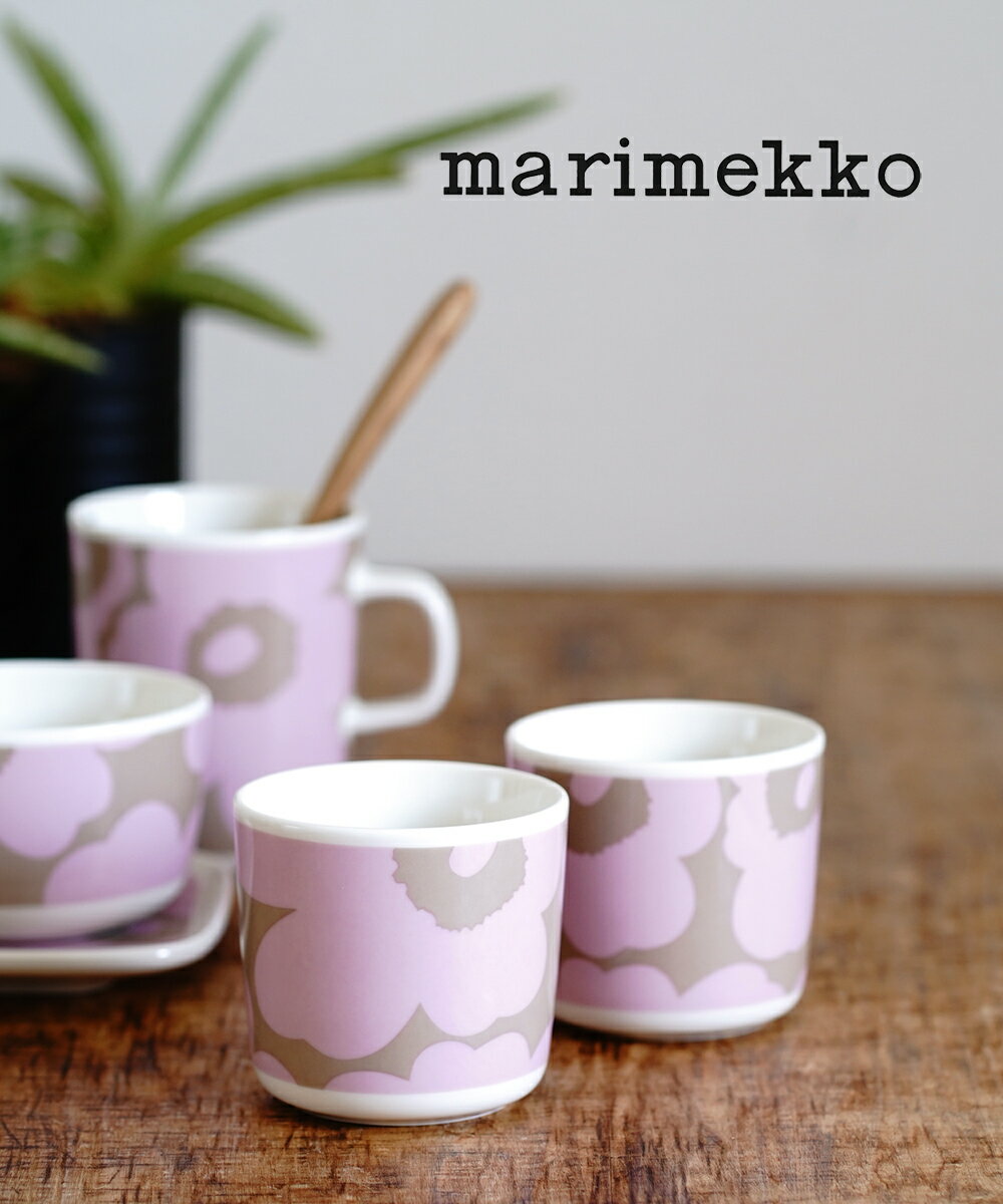 【20%OFF】【LINEクーポン有】マリメッコ marimekko 日本限定 ウニッコ柄 コーヒーカップセット コップ 2個セット 200ml UNIKKO COFFEE CUP 2DL 2PCS・52239472329-0062301(レディース)(1F-W)(クーポン対象外)