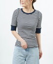 アッパーハイツ upper hights コットン ボーダー Tシャツ カットソー THE UC-2 282A34102-2942301(レディース)(クーポン対象外)