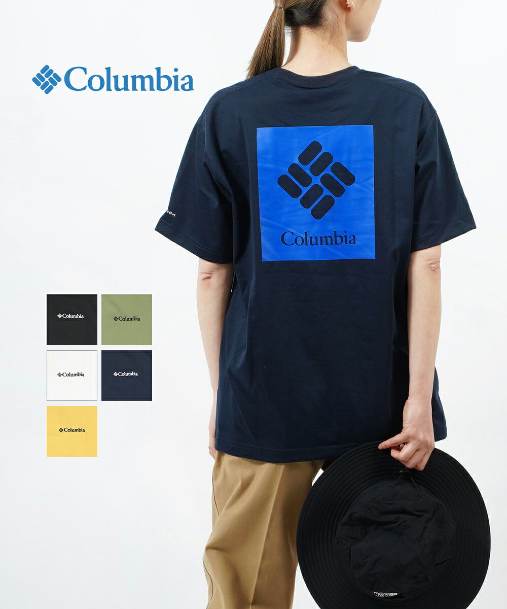 コロンビア Tシャツ Columbia 半袖 アーバンハイク ショートスリーブ S M L XL ブラック フェス ・PM0877-0122301(メール便可能商品)(メンズ)(レディース)(クーポン対象外)