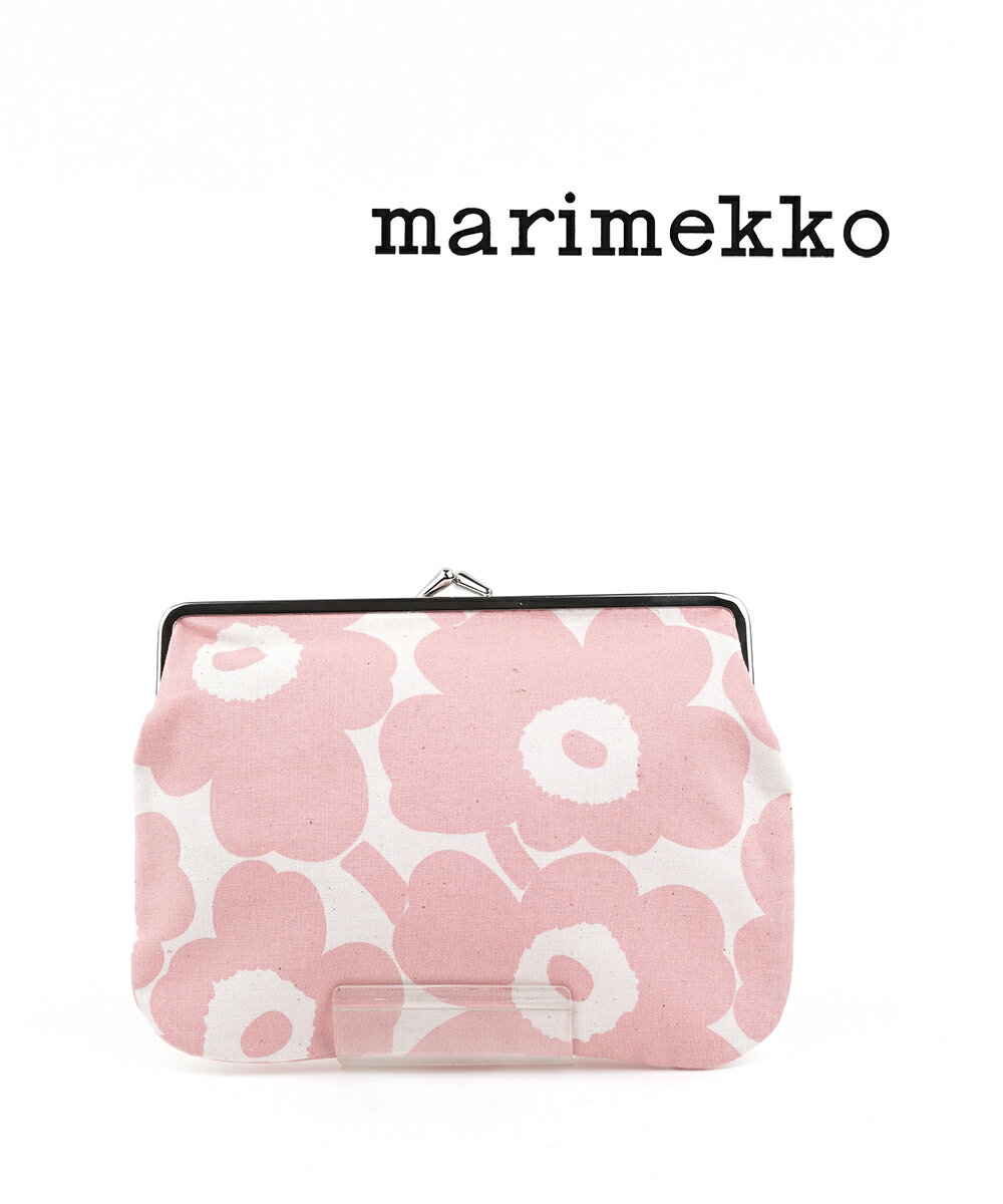 マリメッコ ポーチ 【LINEクーポン有】マリメッコ marimekko ポーチ がま口 小物入れ 化粧ポーチ メイクポーチ 北欧 ウニッコ 雑貨 ギフト プレゼント おしゃれ かわいい・52234272549-0062302(メール便可能商品)[M便 1/5](レディース)