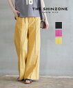 【ポイント2倍】ザ シンゾーン THE SHINZONE パンツ コモンパンツ フルレングス スラックス ボトムス センタープレス コットンリネン 綿麻 綺麗め...