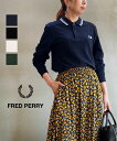 【ポイント2倍】【LINEクーポン有】フレッドペリー FRED PERRY ポロシャツ ポロ シャツ トップス カットソー 長袖 定番 鹿の子 ロングスリーブ ...
