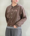 【クーポン対象外】【2025年春夏新作】ダントン DANTON カーディガン カーデ トップス 羽織り 長袖 ゆったり 体型カバー ショート 綿 シンプル 大人...