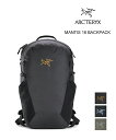【LINEクーポン有】【2025年春夏新作】アークテリクス ARC'TERYX リュック マンティス バックパック 正規品 アウトドア クライミング 登山 通勤・M-16BACKPACK-4212501(メンズ)(レディース)